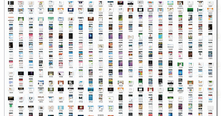 800套html5模板 手机站PC站H5+CSS3响应式源码打包下载2