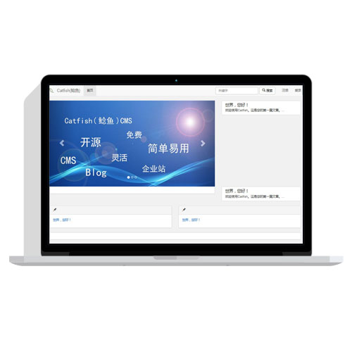 Catfish(鲶鱼)CMS PHP开源自适应CMS建站源码